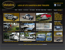 Tablet Screenshot of metalink.net.au